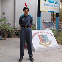HITS Air Wing NCC Parade