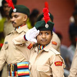 HITS Air Wing NCC Parade