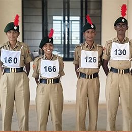 HITS Air Wing NCC Cadets