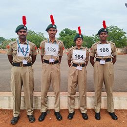HITS Air Wing NCC Parade