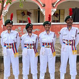 HITS Air Wing NCC Cadets