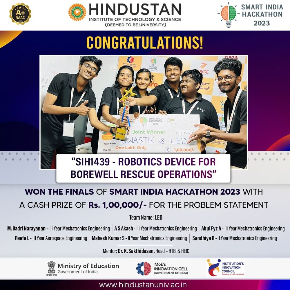 “Winner of Unplugged 1.0 Hackathon held in Mumbai.”